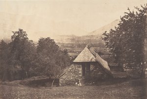 Údolí Argelès poblíž farmy Despourreins. St-Sauveur, 1853.