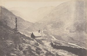 Údolí Bosost převzato z kapilly San Antonio, 1853.