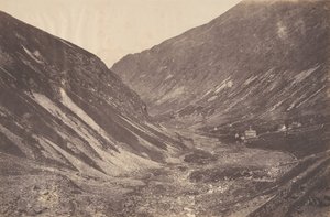 Údolí a kaple Héas, St-Sauveur, 1853.