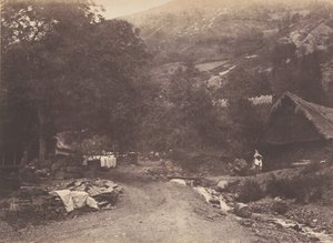 Vesnice Montaubant převzata z Luchon, 1853.