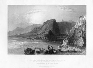 Nahr-El-Kelb Dog River, Libanon, 1841.