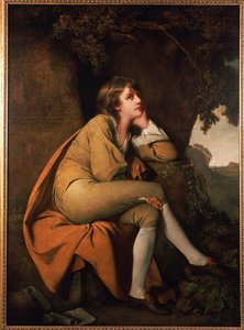 Edwin, z "Minstrel" od Dr. Beattie od Joseph Wright of Derby
