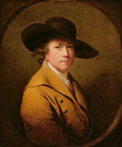 Autoportrét, cca 1780 (olej na plátně) od Joseph Wright of Derby