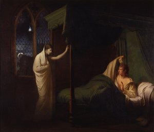 William a Margaret z Percyho "Relikvií staré anglické poezie od Joseph Wright of Derby