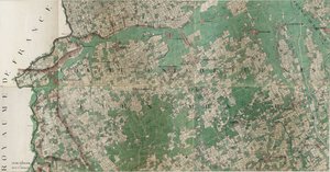 Čeština: Mapa Stavele - Roesbrugge-Haringe (Stavele), Belgie od Josepha de Ferrarise (1726 – 1814)