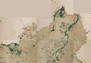 Mapa Welde - Weelde, Belgie od Josepha de Ferrarise (1726 – 1814)