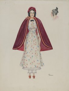 Panenka - Narcissa Savery, c. 1937.