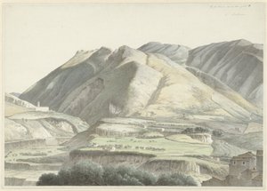 Italská krajina v Subiaco