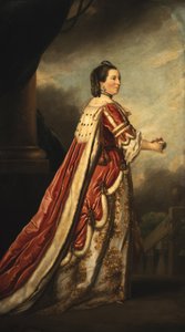 Portrét Elizabeth, vévodkyně z Northumberlandu (olej na plátně)