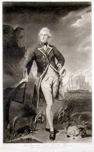 Portrét lorda Roberta Mannerse (1758-82) kapitána HMS 
