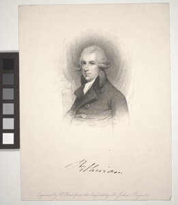 Richard Brinsley Sheridan, vyryl W. Read (1824-1837) od Joshua (after) Reynolds