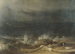 Potopa směrem k jejímu závěru, ca. 1813.