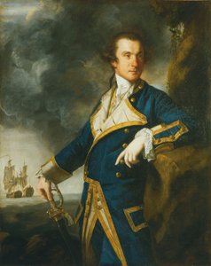 Admirál Alexander Hood od Joshua Reynolds