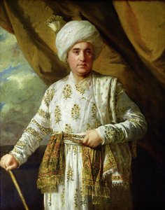 Kapitán John Foote z Východoindické společnosti od Joshua Reynolds