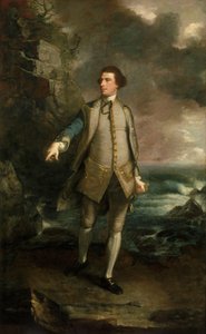 Kapitán Augustus Keppel (1725-1786) od Joshua Reynolds