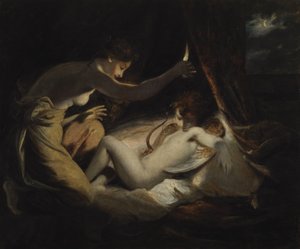 Cupid and Psyche, c.1789 od Joshua Reynolds