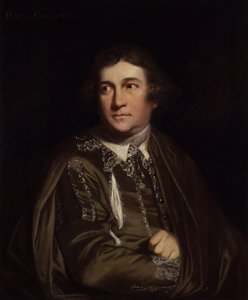 David Garrick jako Kitely ve hře "Každý s humorem sobě vlastním od Joshua Reynolds