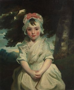 Georgiana Augusta Frederica Elliott 1782-1813, pozdější lady Charles Bentinck, 1784. od Joshua Reynolds