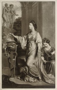 Lady Sarah Bunbury, od Joshua Reynolds