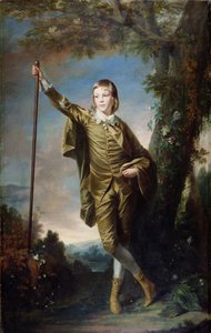 Mistr Thomas Lister (Hnědý chlapec) od Joshua Reynolds