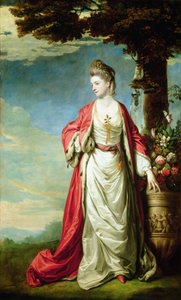 Portrét paní Trecothick v tureckých šatech od Joshua Reynolds