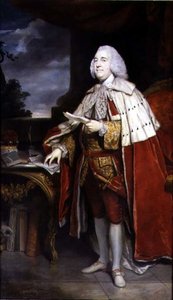Portrét Roberta Marshama, druhého barona Romneyho a druhého prezidenta Společnosti od Joshua Reynolds