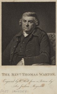 Portrét Thomase Wartona od Joshua Reynolds