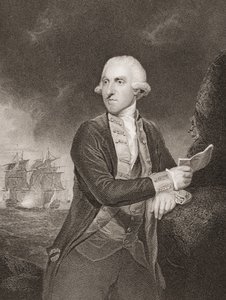 Samuel Hood, 1. vikomt Hood, ilustrace z knihy "England