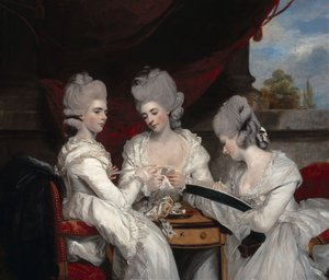 Dámy z rodu Waldegraveových od Joshua Reynolds