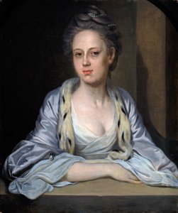Frances Holburne rozená Ballová, kolem roku 1760 od Joshua follower of Reynolds