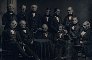 Boston Doctors, ca. 1850. Tvůrci: Josiah Johnson Hawes, Albert Sands Southworth.