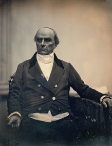 Daniel Webster, ca. 1850. Tvůrci: Josiah Johnson Hawes, Albert Sands Southworth.