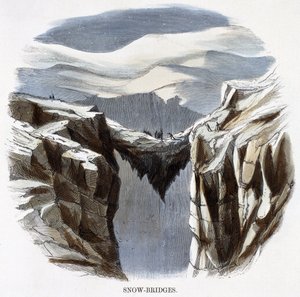Sněhové mosty, z Fenomény přírody, 1849