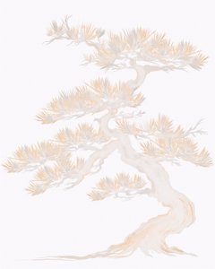 Elegantní Zen Pine od Josie George