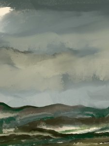 Krajina hory Moody Mountain od Josie George