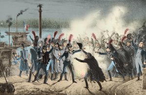 Poslední bivak vojáků císařství od Josse Photo