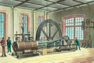 Stroj se systémem Corliss od Josse Photo