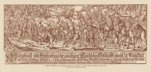 Vyslanci Sulejmana Nádherného přijíždějí do Frankfurtu nad Mohanem od Jost (after) Amman
