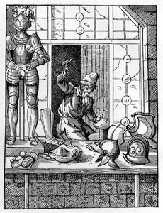 Armourer, c1559-1591 od Jost Amman