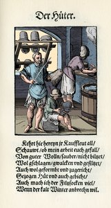 Kloboučník / kloboučník v od Jost Amman