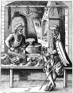 Výrobce ostruh, 16. století 1849. od Jost Amman