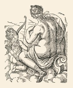 Venuše a Amor, 1906.