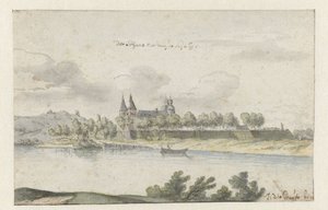 Pohled na Fort Navagne, Limburg