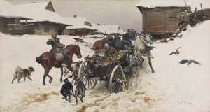 Odjezd na lov od Jozef Brandt