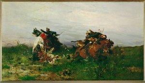 Oprátka (malba na plátně)