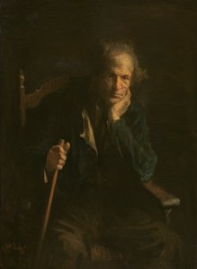 Stáří od Jozef Israëls