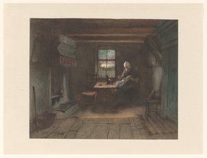 Farmhousebinnen od Jozef Israëls