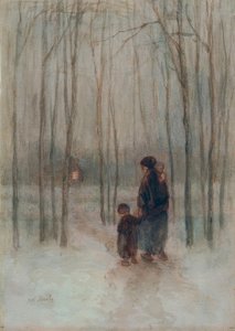 Eventide in the Woods od Jozef Israëls