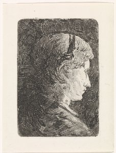 Portrét ovce Aleida od Jozef Israëls