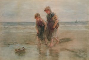Plavba lodí od Jozef Israëls